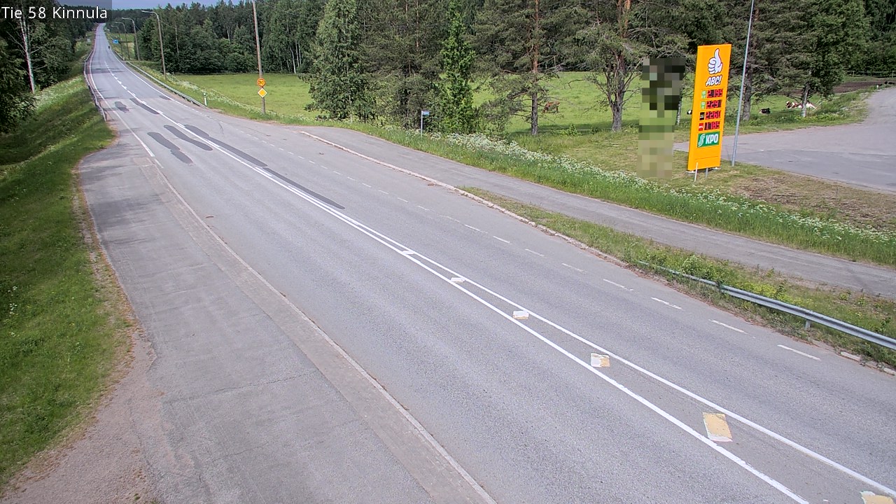 Kelikamerat Kuva Tie 58 Kinnula, Kinnula, Keski-Suomi