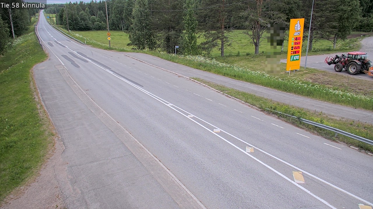 Kelikamerat Kuva Tie 58 Kinnula, Kinnula, Keski-Suomi