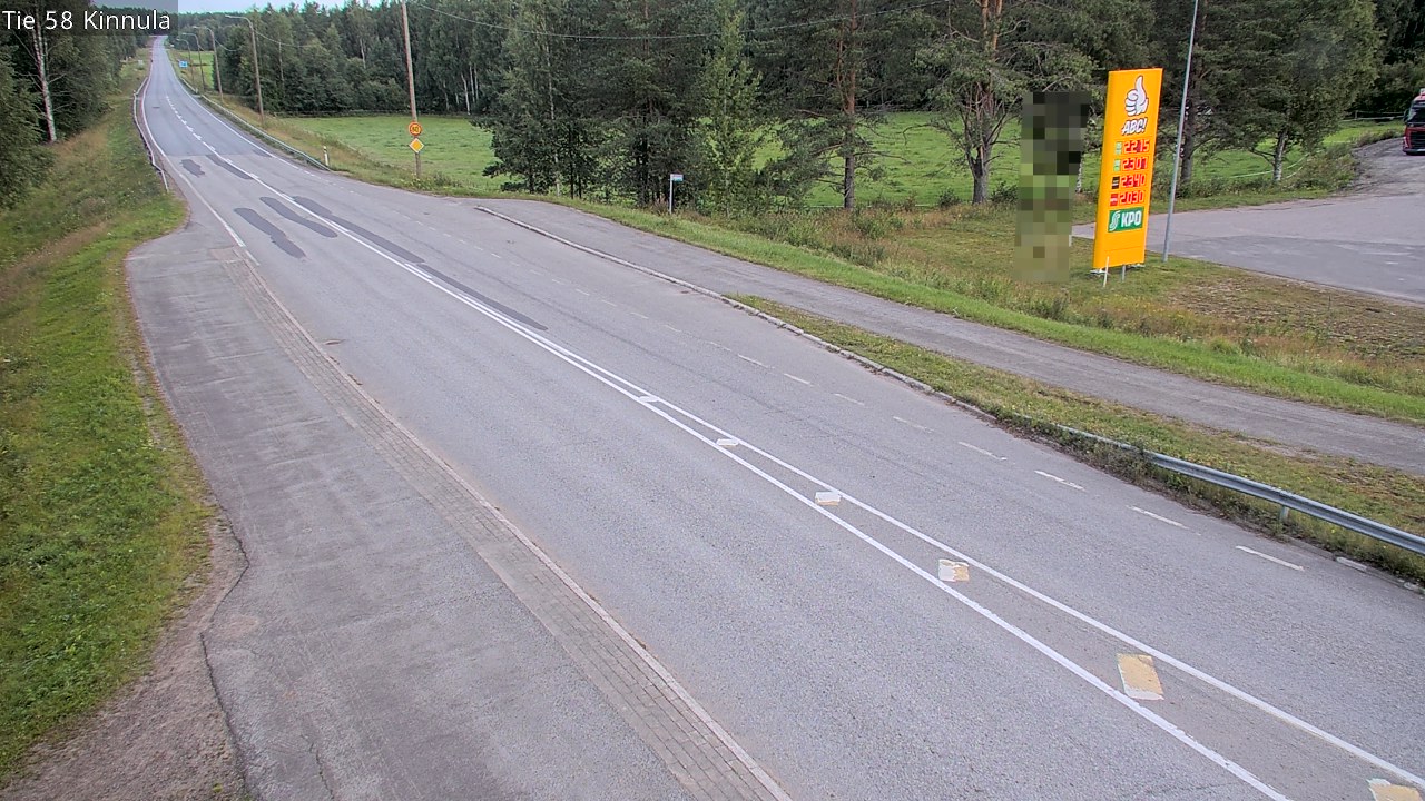 Weather Camera Image Road 58 Kinnula, Kinnula, Keski-Suomi