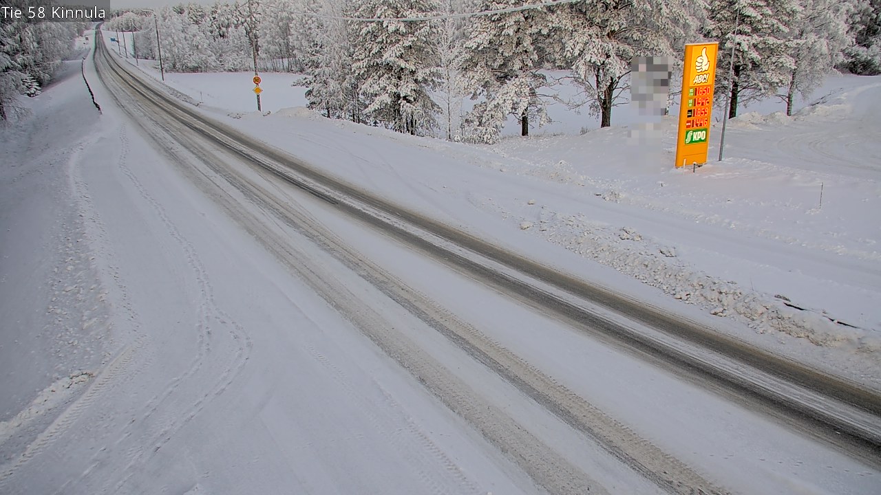 Weather Camera Image Road 58 Kinnula, Kinnula, Keski-Suomi