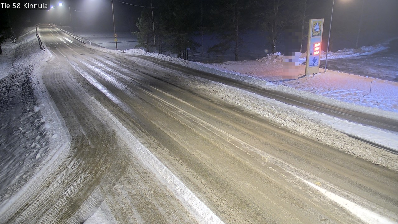 Weather Camera Image Väg 58 Kinnula, Kinnula, Keski-Suomi