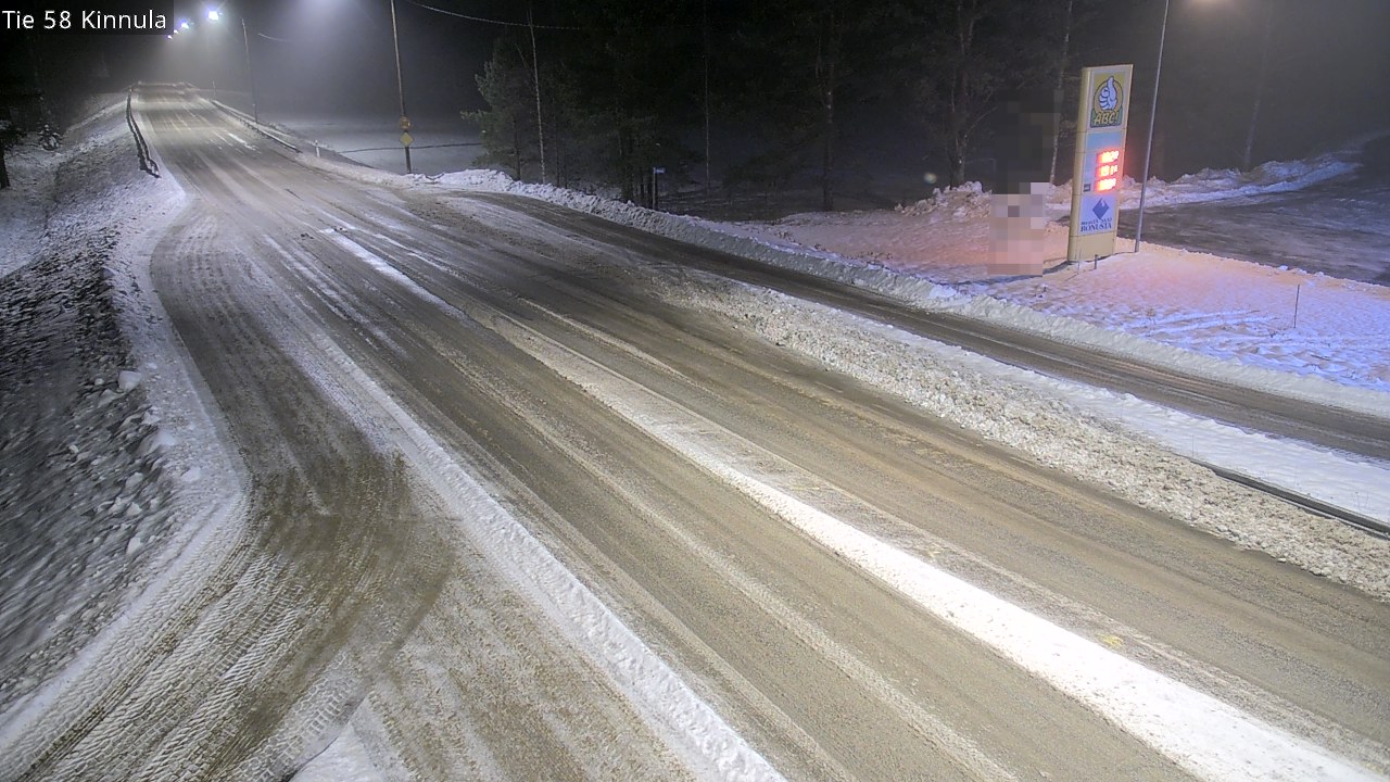 Weather Camera Image Väg 58 Kinnula, Kinnula, Keski-Suomi