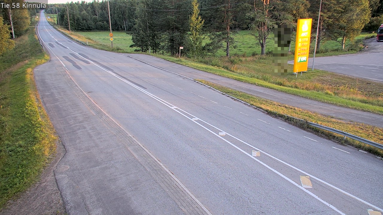 Weather Camera Image Road 58 Kinnula, Kinnula, Keski-Suomi