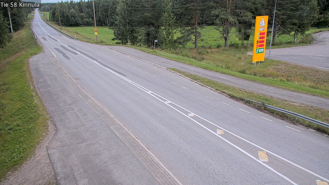 Weather Camera Image Road 58 Kinnula, Kinnula, Keski-Suomi