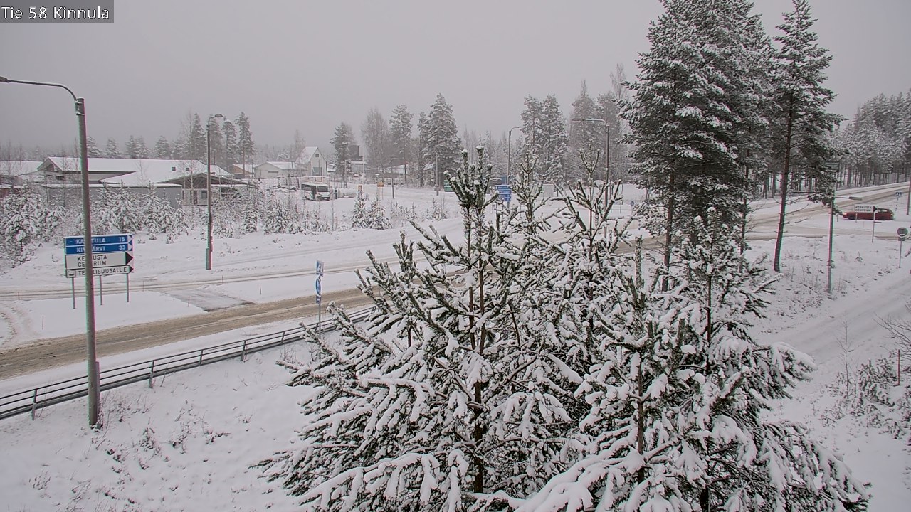 Weather Camera Image Väg 58 Kinnula, Kinnula, Keski-Suomi