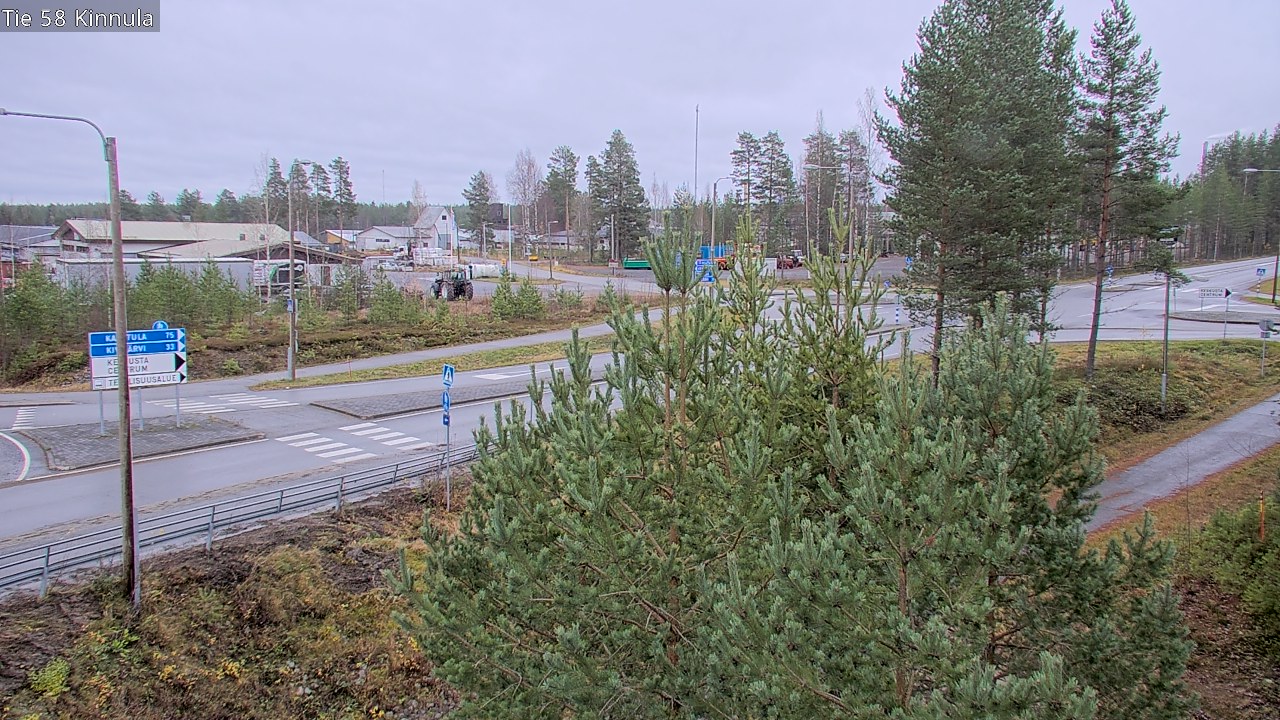 Weather Camera Image Väg 58 Kinnula, Kinnula, Keski-Suomi