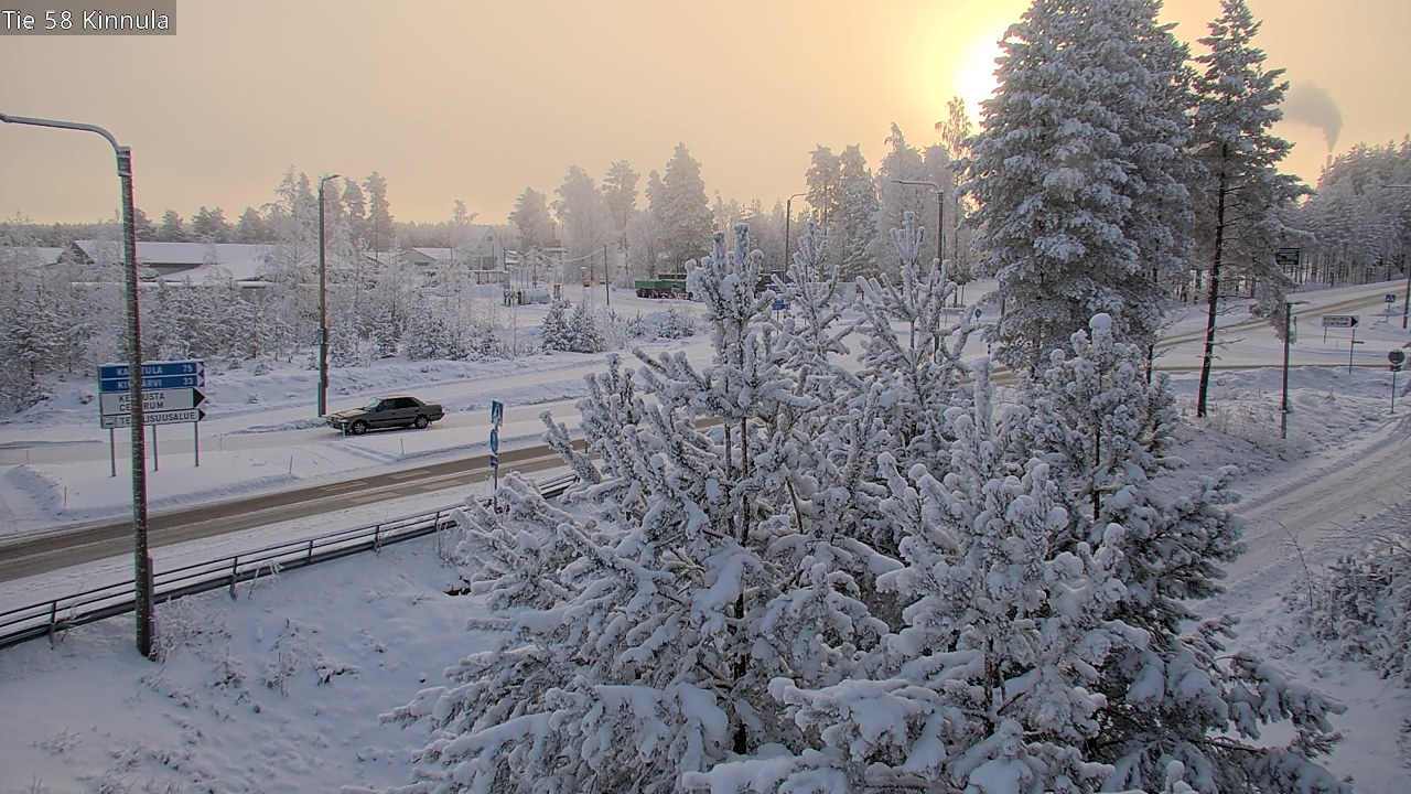 Weather Camera Image Road 58 Kinnula, Kinnula, Keski-Suomi