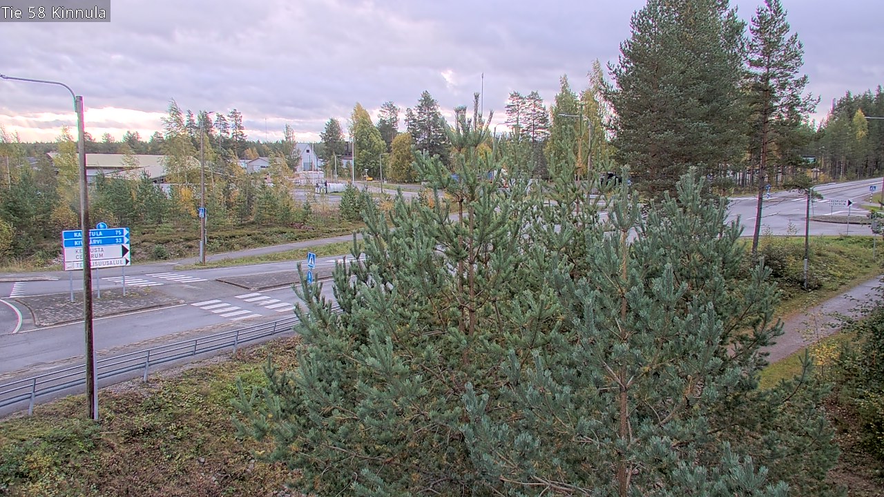 Weather Camera Image Väg 58 Kinnula, Kinnula, Keski-Suomi
