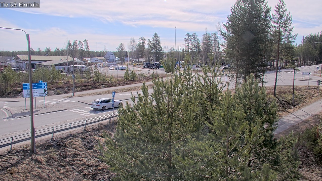 Weather Camera Image Road 58 Kinnula, Kinnula, Keski-Suomi