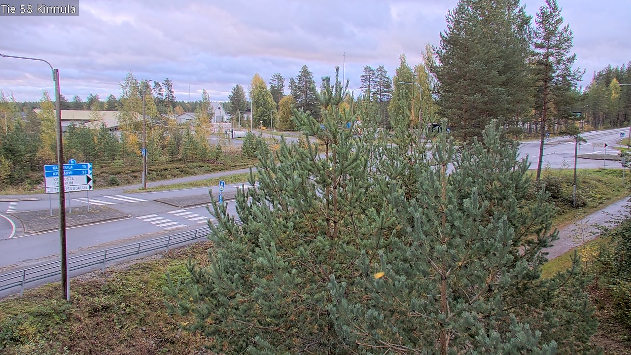 Weather Camera Image Väg 58 Kinnula, Kinnula, Keski-Suomi