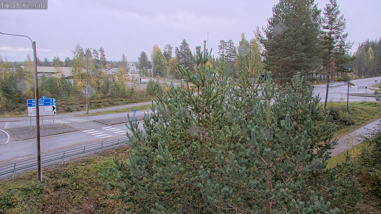 Weather Camera Image Väg 58 Kinnula, Kinnula, Keski-Suomi
