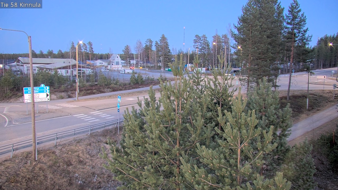 Weather Camera Image Road 58 Kinnula, Kinnula, Keski-Suomi