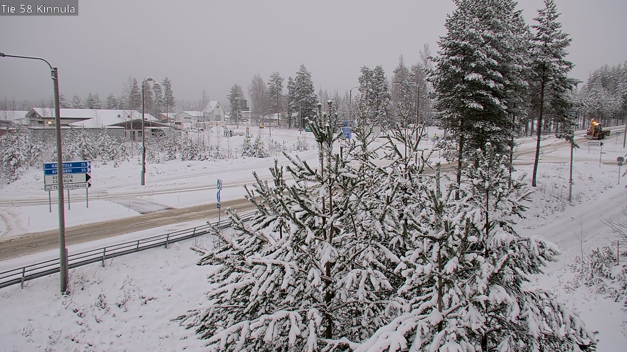 Weather Camera Image Väg 58 Kinnula, Kinnula, Keski-Suomi