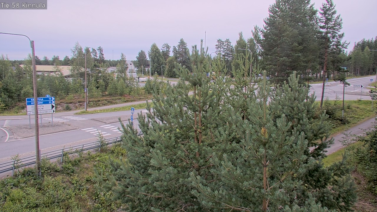 Weather Camera Image Väg 58 Kinnula, Kinnula, Keski-Suomi