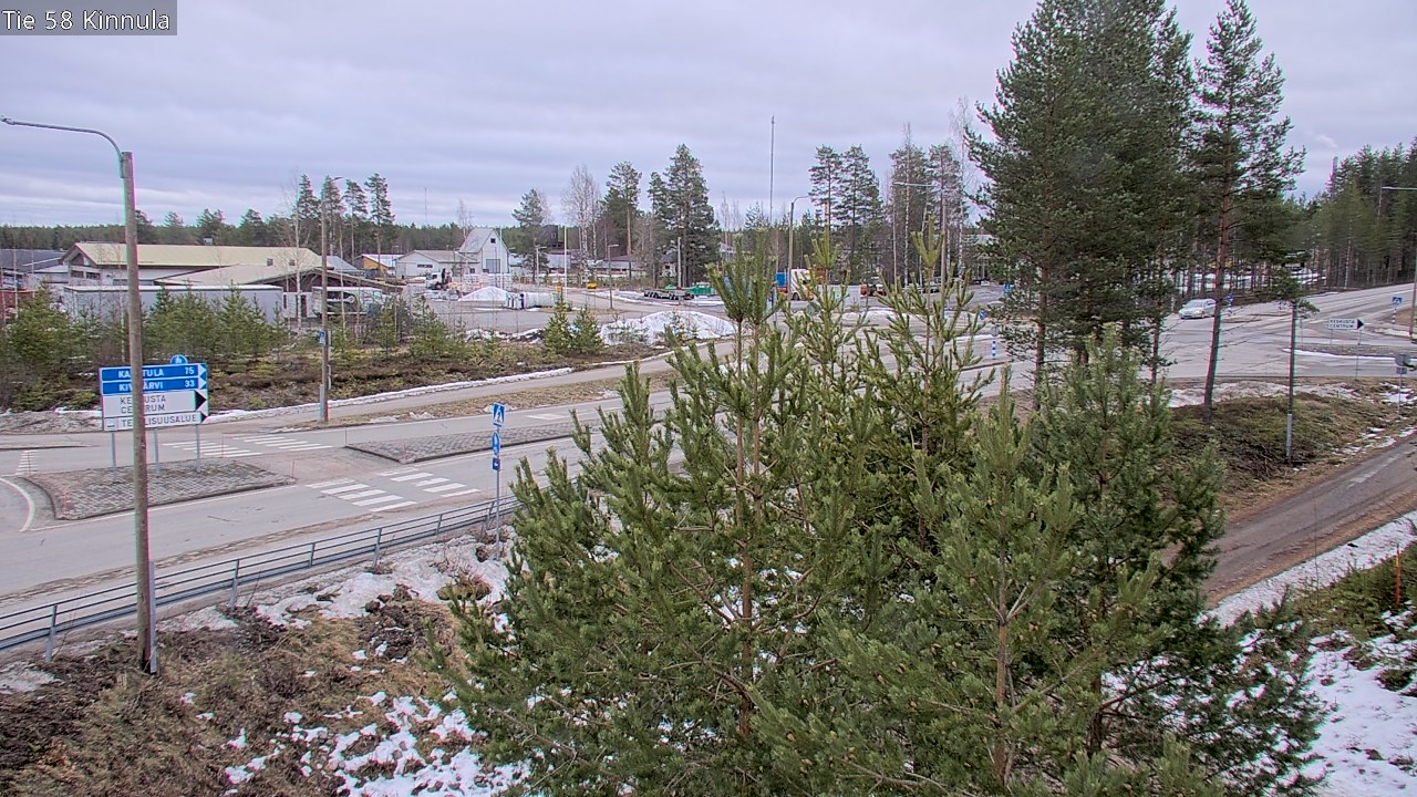 Weather Camera Image Road 58 Kinnula, Kinnula, Keski-Suomi