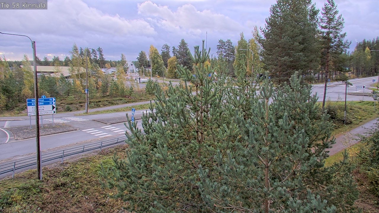 Weather Camera Image Väg 58 Kinnula, Kinnula, Keski-Suomi
