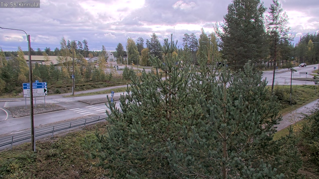 Weather Camera Image Road 58 Kinnula, Kinnula, Keski-Suomi