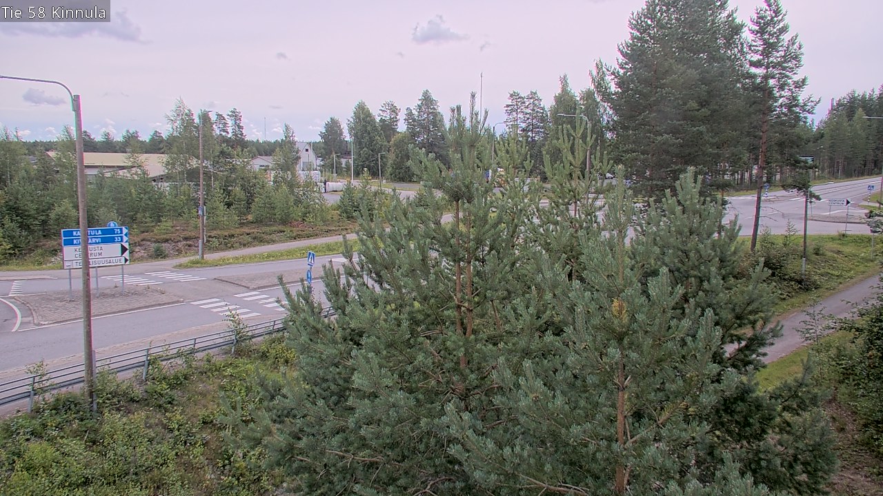 Weather Camera Image Väg 58 Kinnula, Kinnula, Keski-Suomi