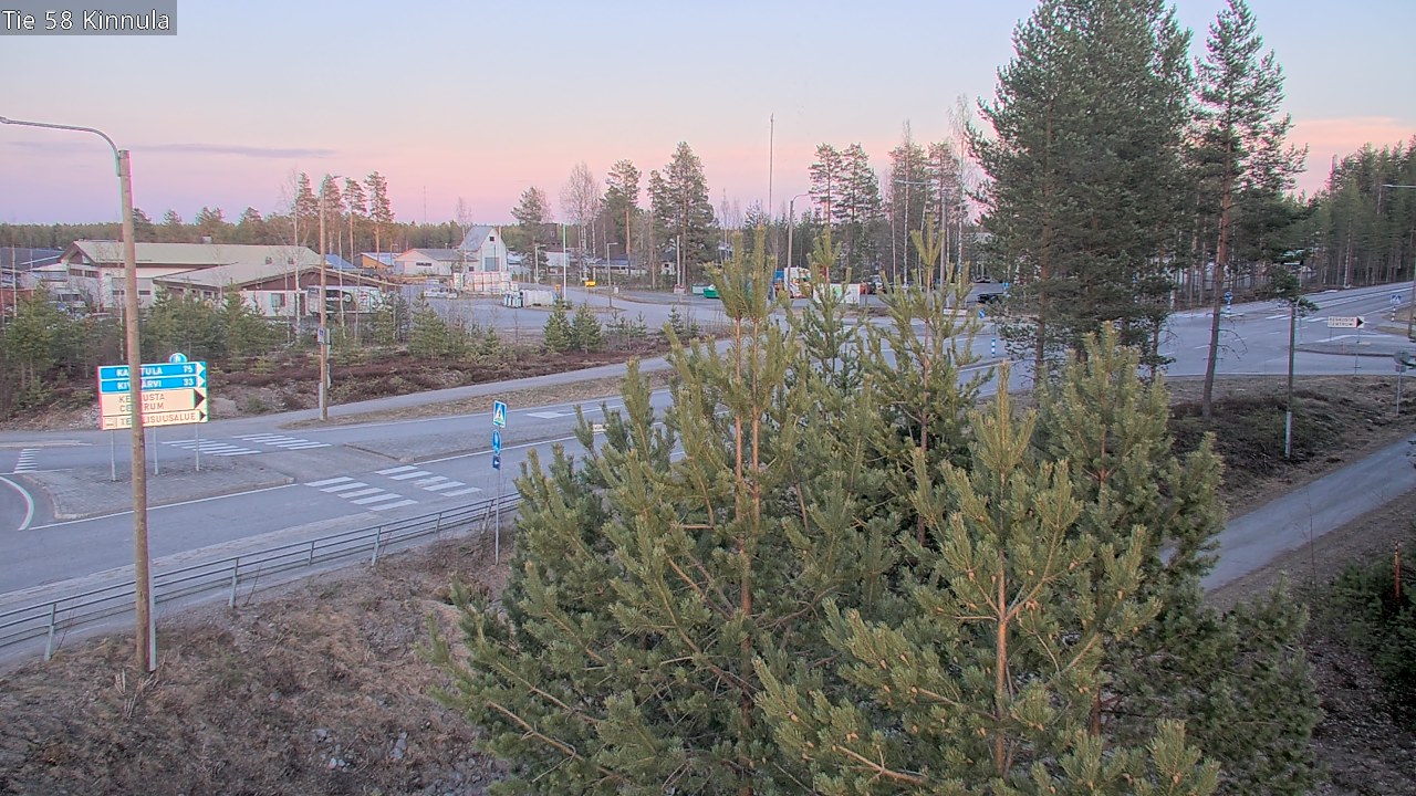Weather Camera Image Väg 58 Kinnula, Kinnula, Keski-Suomi
