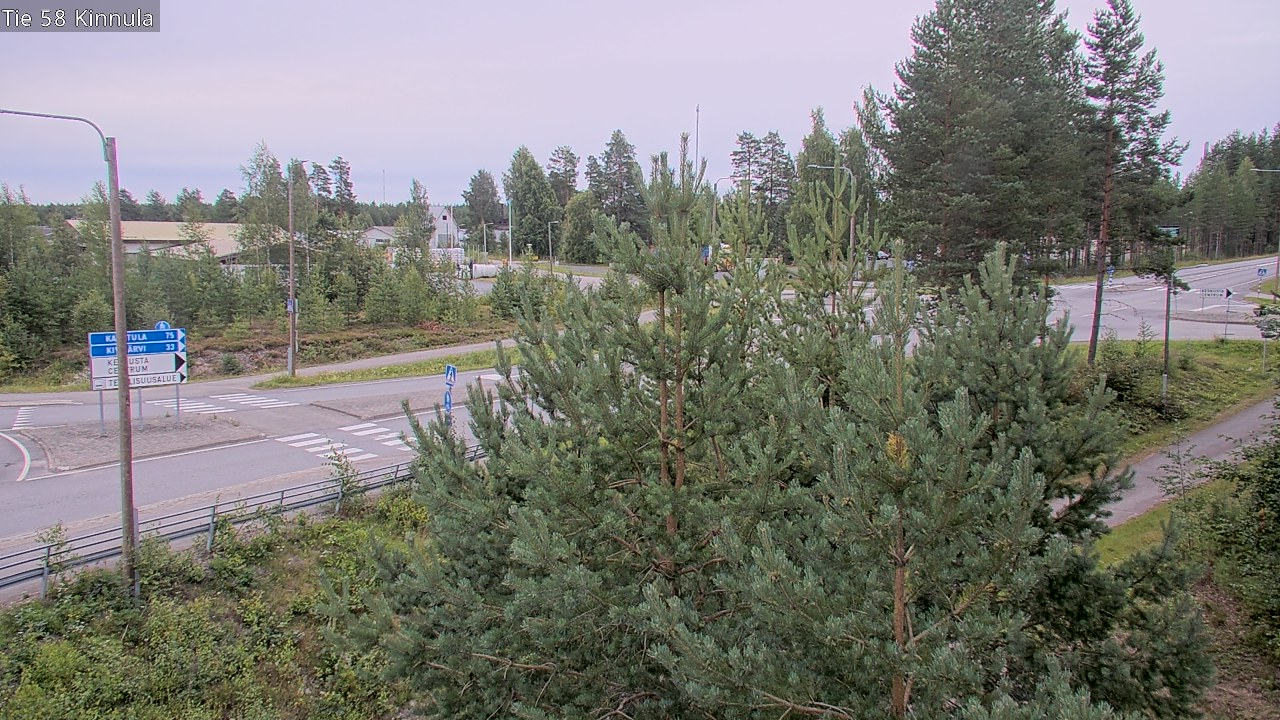 Weather Camera Image Väg 58 Kinnula, Kinnula, Keski-Suomi
