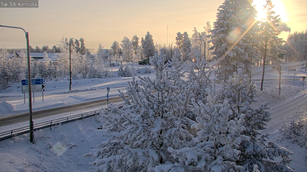 Weather Camera Image Road 58 Kinnula, Kinnula, Keski-Suomi