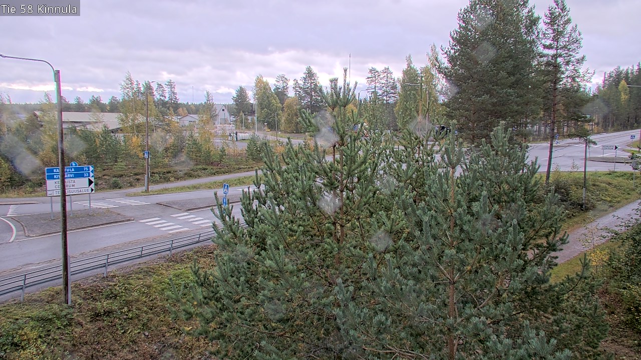 Weather Camera Image Väg 58 Kinnula, Kinnula, Keski-Suomi