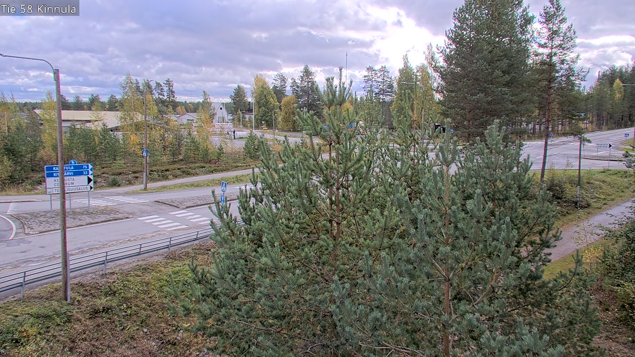 Weather Camera Image Road 58 Kinnula, Kinnula, Keski-Suomi