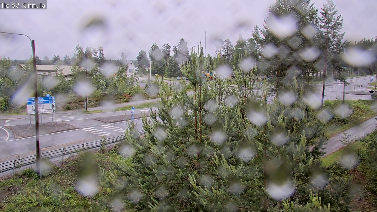 Weather Camera Image Väg 58 Kinnula, Kinnula, Keski-Suomi