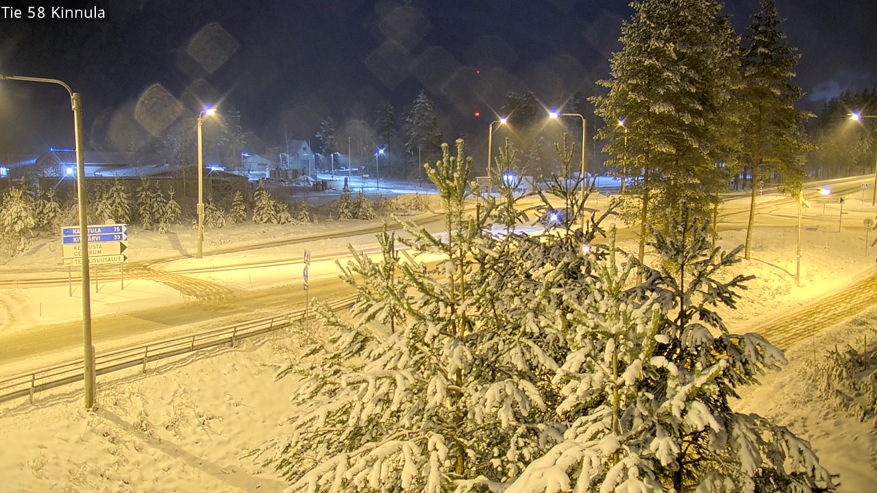 Weather Camera Image Road 58 Kinnula, Kinnula, Keski-Suomi