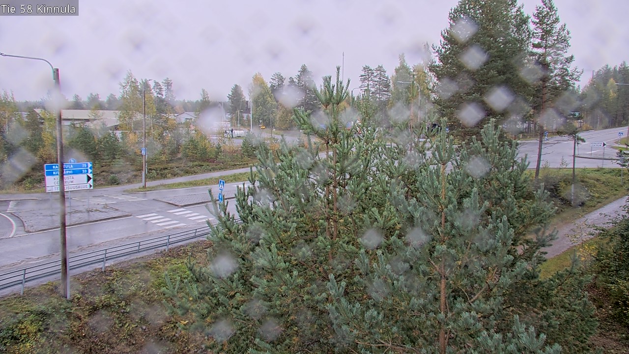 Weather Camera Image Väg 58 Kinnula, Kinnula, Keski-Suomi