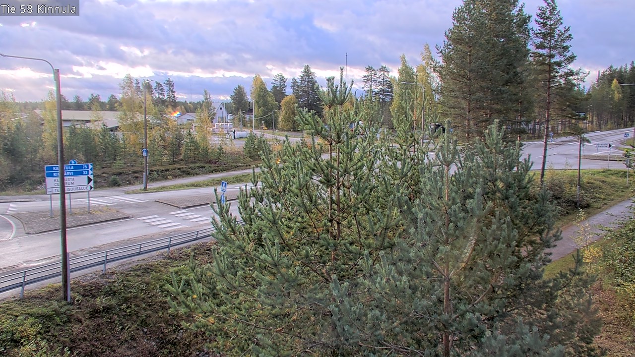 Weather Camera Image Väg 58 Kinnula, Kinnula, Keski-Suomi