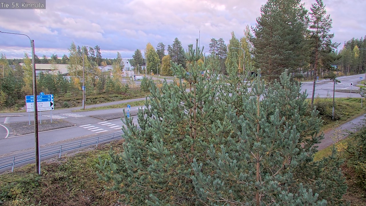 Weather Camera Image Väg 58 Kinnula, Kinnula, Keski-Suomi
