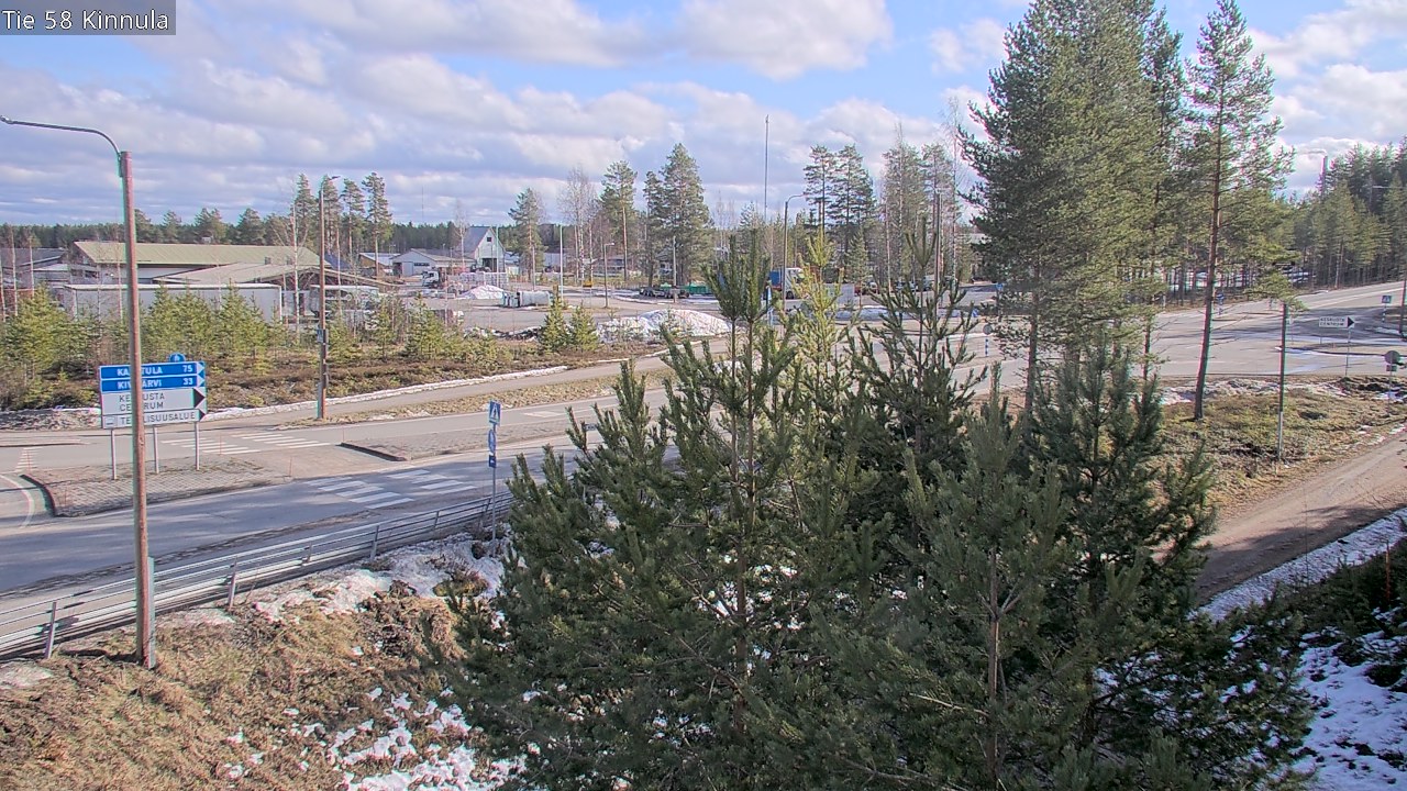 Weather Camera Image Road 58 Kinnula, Kinnula, Keski-Suomi