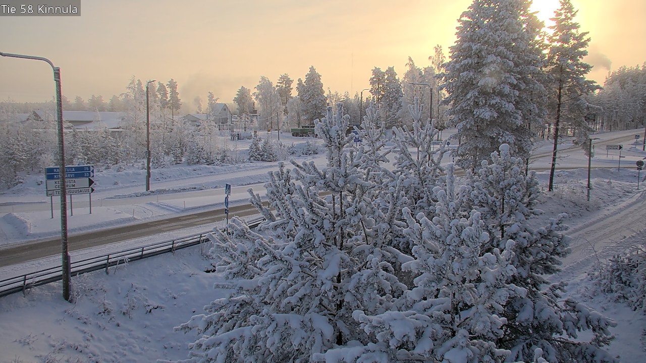 Weather Camera Image Road 58 Kinnula, Kinnula, Keski-Suomi