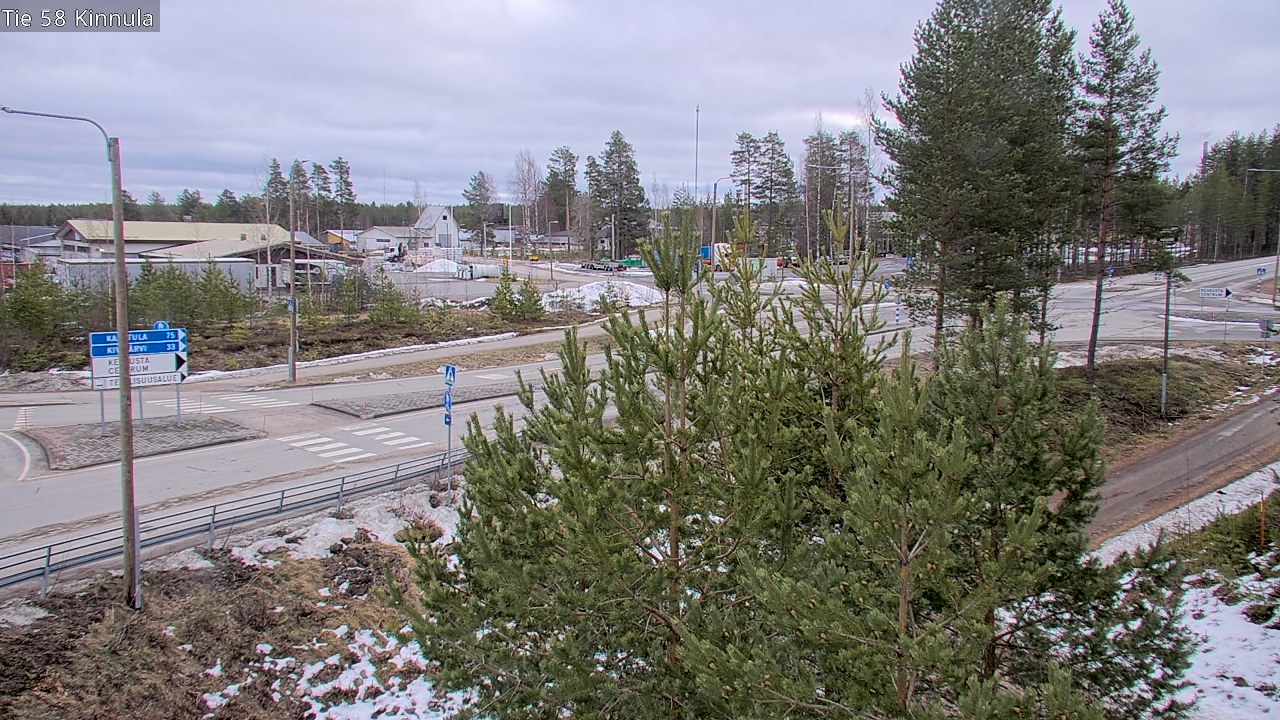 Weather Camera Image Road 58 Kinnula, Kinnula, Keski-Suomi