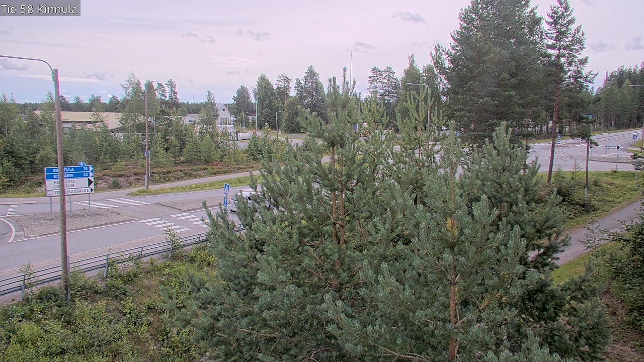 Weather Camera Image Väg 58 Kinnula, Kinnula, Keski-Suomi