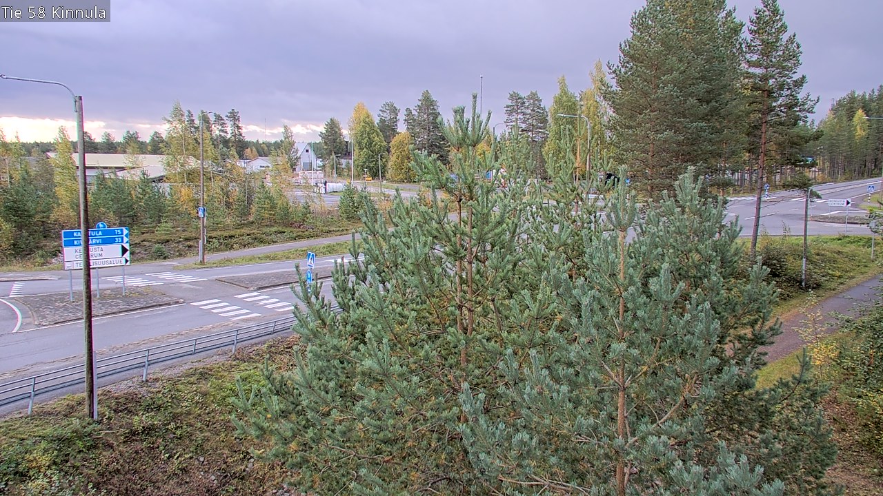 Weather Camera Image Väg 58 Kinnula, Kinnula, Keski-Suomi