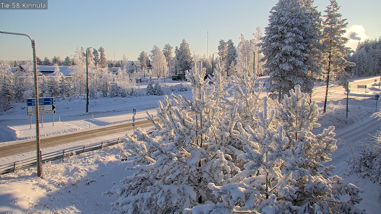 Weather Camera Image Väg 58 Kinnula, Kinnula, Keski-Suomi