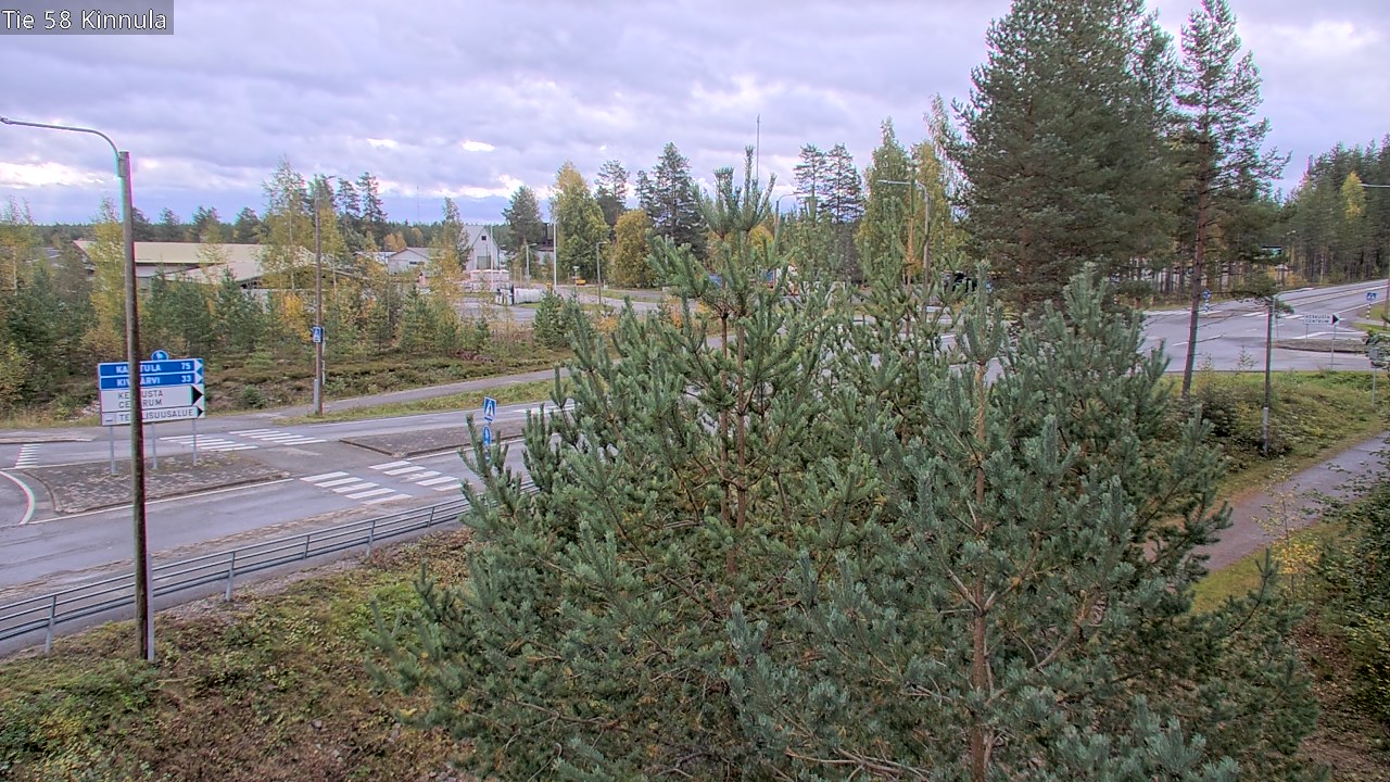 Weather Camera Image Väg 58 Kinnula, Kinnula, Keski-Suomi