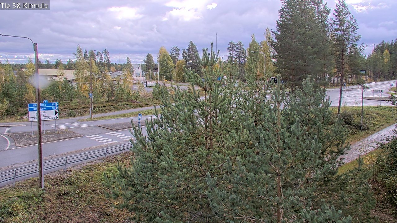 Weather Camera Image Road 58 Kinnula, Kinnula, Keski-Suomi