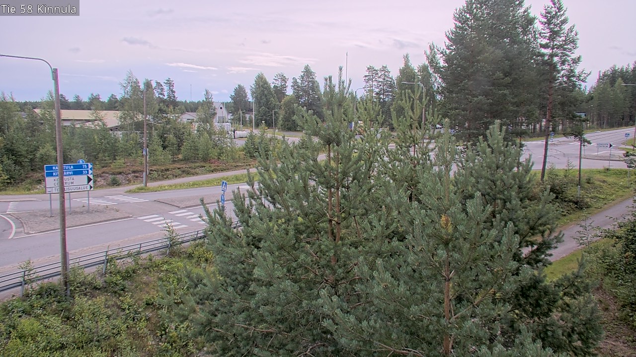 Weather Camera Image Väg 58 Kinnula, Kinnula, Keski-Suomi