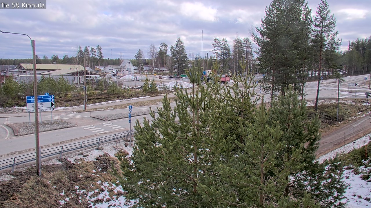 Weather Camera Image Road 58 Kinnula, Kinnula, Keski-Suomi