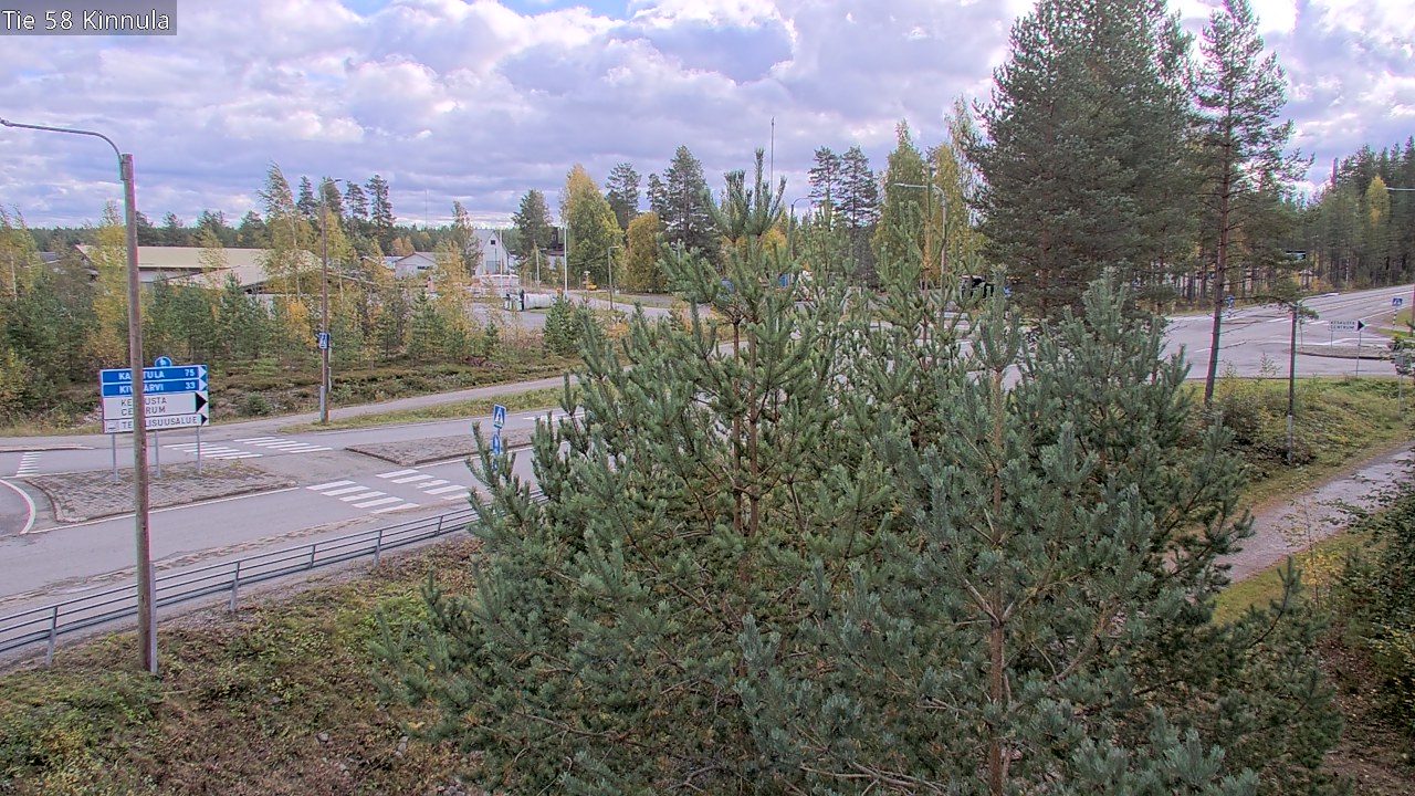Weather Camera Image Road 58 Kinnula, Kinnula, Keski-Suomi