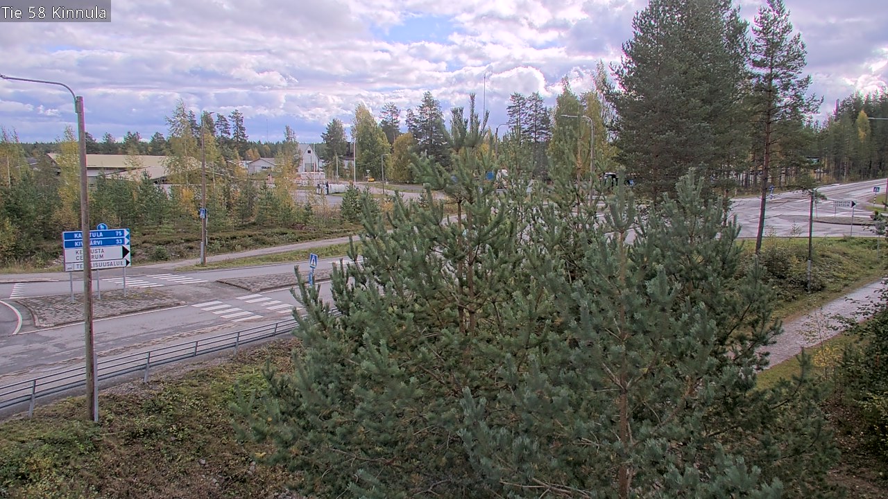 Weather Camera Image Road 58 Kinnula, Kinnula, Keski-Suomi