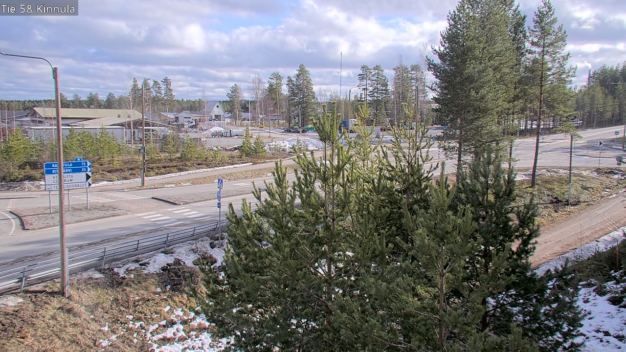 Weather Camera Image Road 58 Kinnula, Kinnula, Keski-Suomi