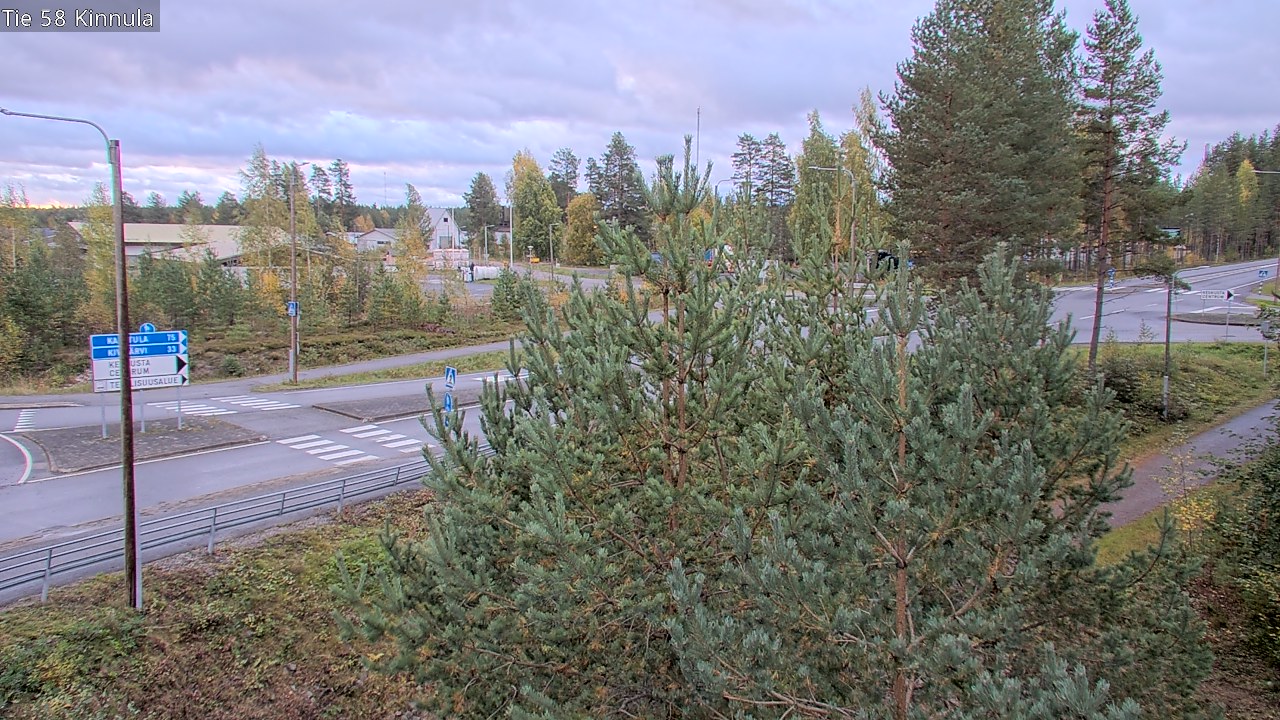 Weather Camera Image Väg 58 Kinnula, Kinnula, Keski-Suomi
