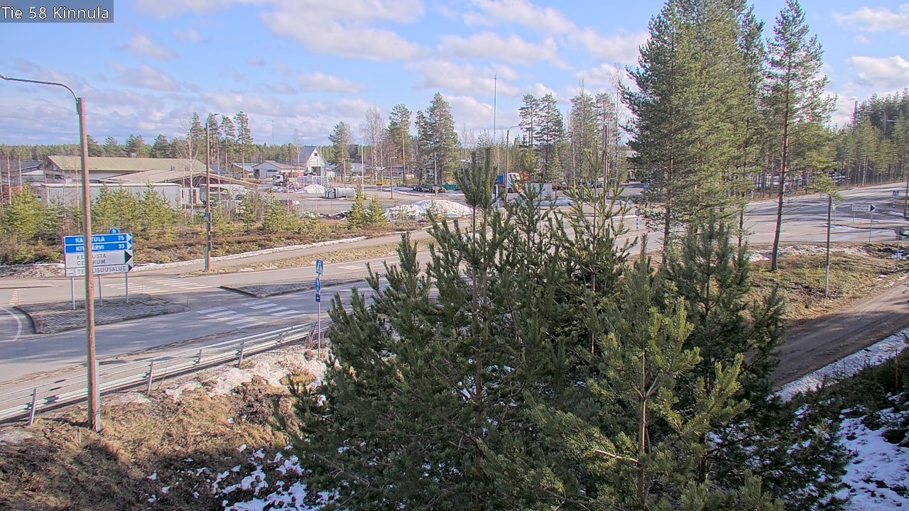 Weather Camera Image Road 58 Kinnula, Kinnula, Keski-Suomi