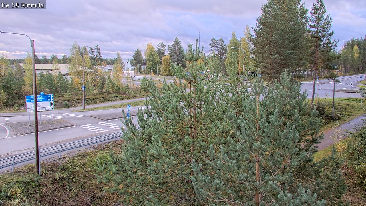 Weather Camera Image Väg 58 Kinnula, Kinnula, Keski-Suomi