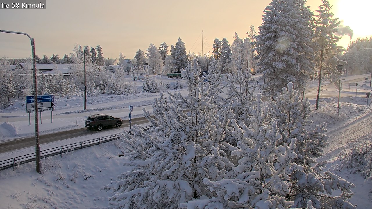 Weather Camera Image Väg 58 Kinnula, Kinnula, Keski-Suomi