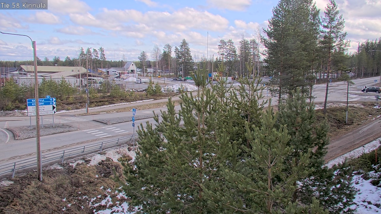 Weather Camera Image Road 58 Kinnula, Kinnula, Keski-Suomi